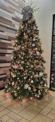 Beautiful Christmas Tree in front lobby