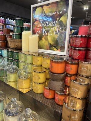 Candles are popular