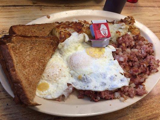 Corned beef hash special