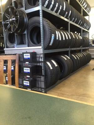 Hey, look! Tires!