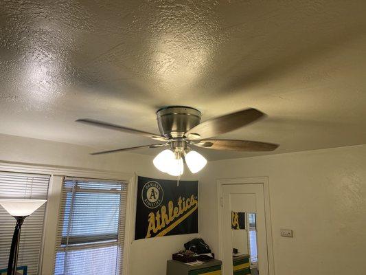 Fan install