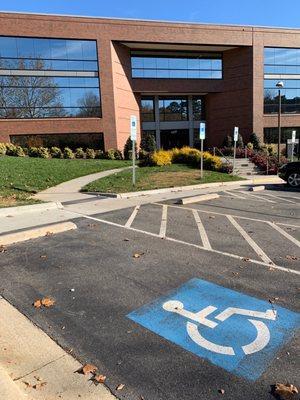 Handicap parking