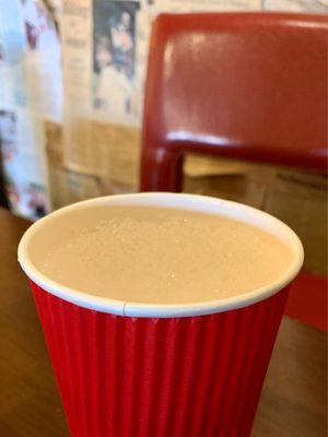 Hot Oat Winter Wonderland Chai Latte (1/2 sweet)