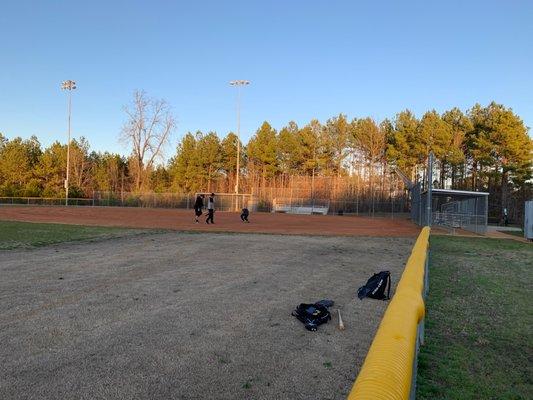 Ball Field with lights