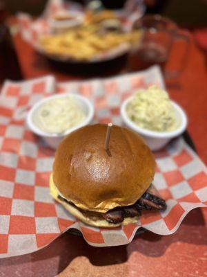 Prime Sliced Brisket Sandwich