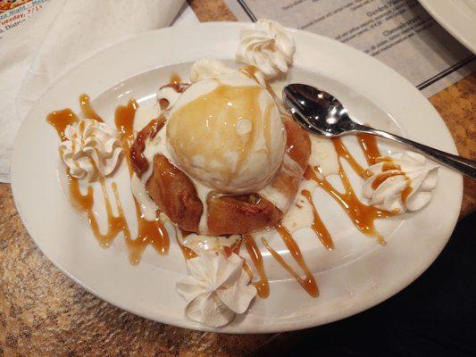 Apple dumpling ALA mode.