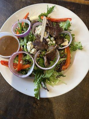 Steak and Greens