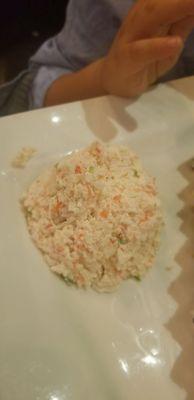 Crab salad