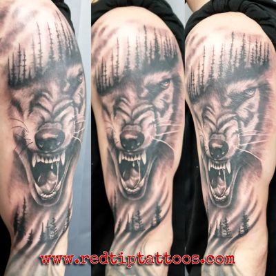 Wolf tattoo