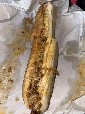 Chicken hoagie