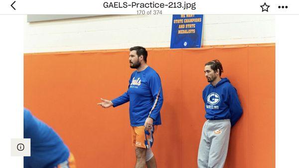 Coaching at Bishop Gorman