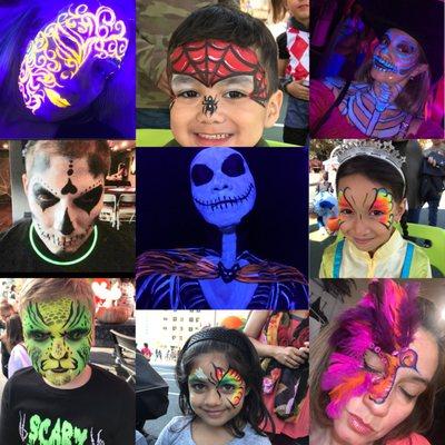 Face Painting , Glitter Tattoos and Balloons twist  and Balloons Decor , rental  Different packages and Prices