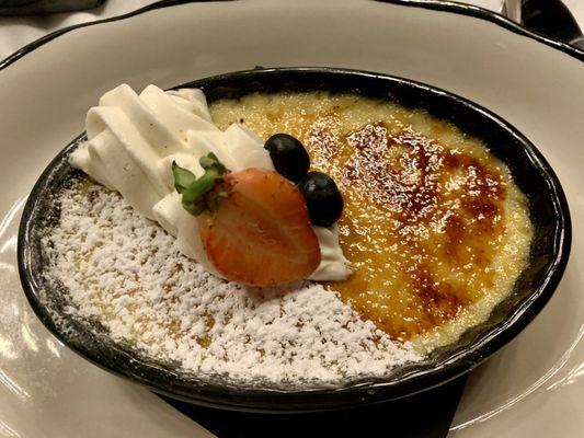 Crème Brûlée ($10) and it was delicious.