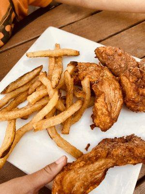 Fried Chicken Nibblers White Meat Chicken Tenders