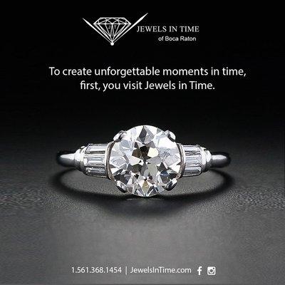 When you are going to ask the most important question, visit Jewels in Time to ensure you get the response you're looking for.