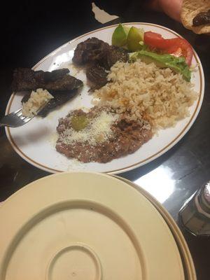 Carne asada plate