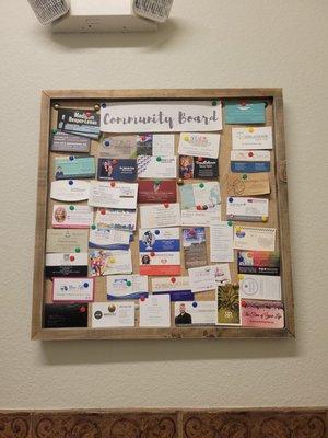 Community board