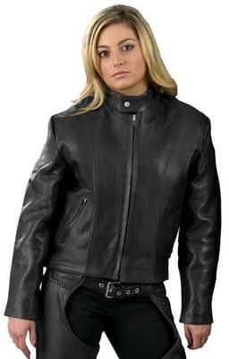 The Ladies 101X a great USA Made leather jacket