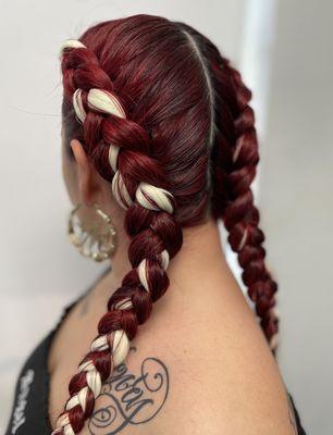 extensions braids by Ssndra