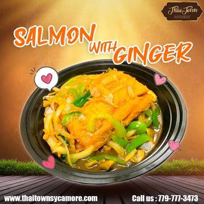 Salmon with Ginger