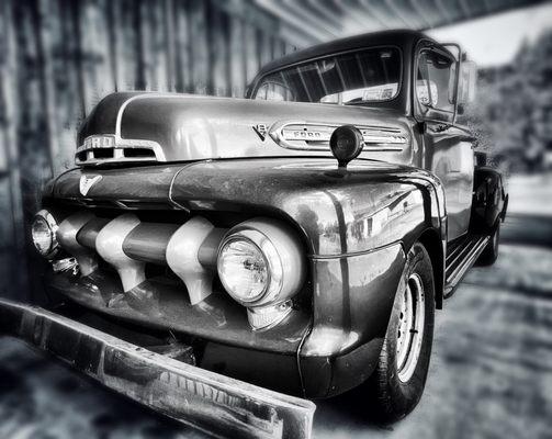 Old truck at the winery.