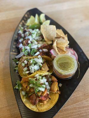 Al pastor (4) TACOS PLATTER