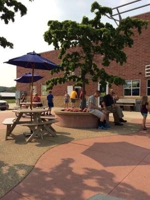 Campau Corner's Ice Cream shop