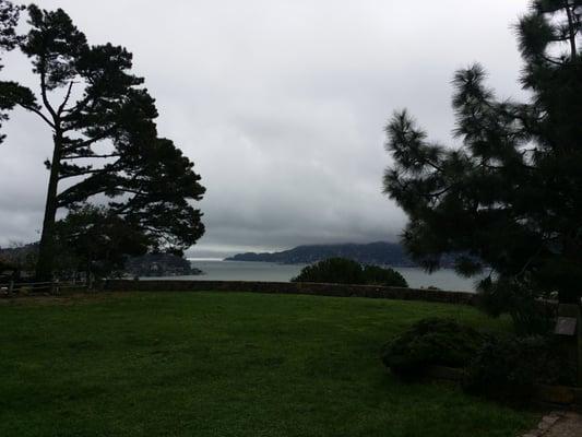 View from the back of the church