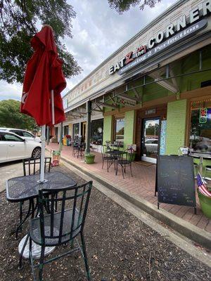 Front of the restaurant