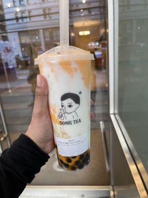 Thai Mochi Milk Tea