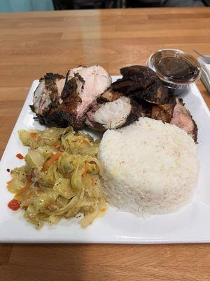 Half Jerk Chicken