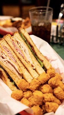 Winner's Circle Cafe Club Sandwich