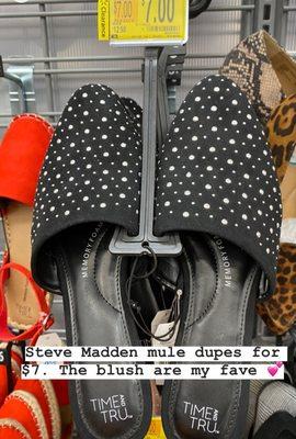 Steve Madden Mule Dupes $7!