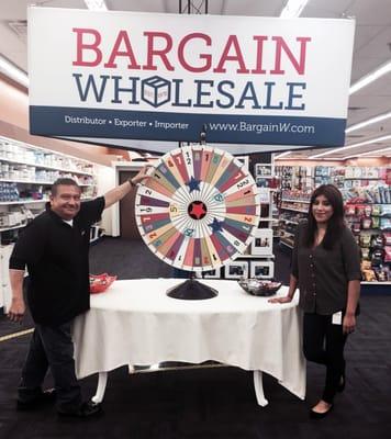 Our 40th Anniversary Celebration Customer discount & prize wheel!