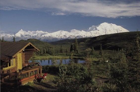 View From Camp Denali Lodge