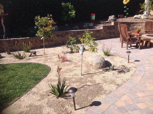 DW Landscape backyard makeover