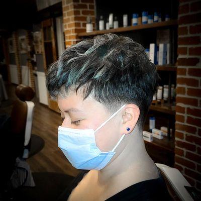 Textured Women's Haircut