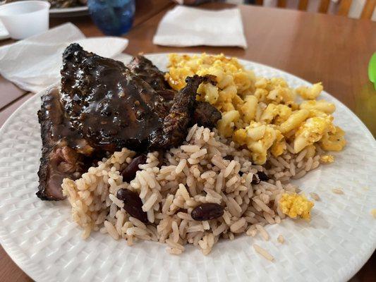 Large Jerk Chicken with 2 Side Platter