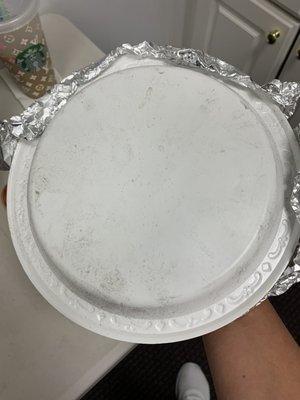 Filthy plate