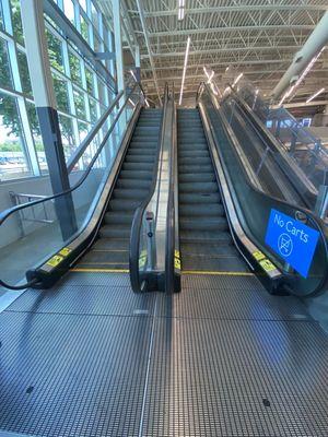 ThyssenKrupp Velino escalators, Walmart Cutler Bay/Miami