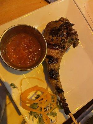 Grilled Lamb Lollipop