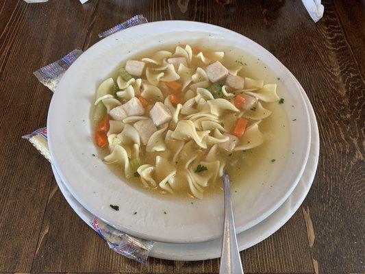 Chicken noodle soup