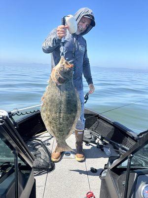 California Halibut from the South SF bay.