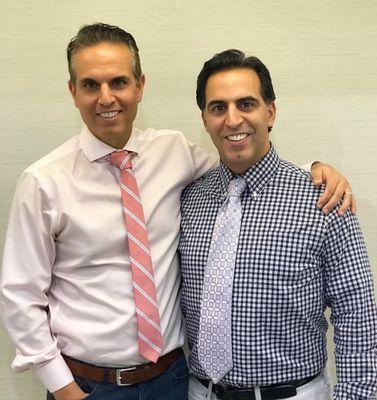 Dr. Richard Nejat and Dr. Daniel Nejat -- board-certified Periodontists.