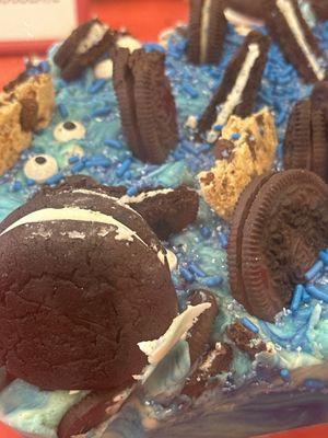 Cookie Monster Fudge