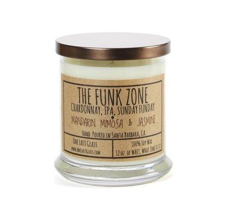 One Last Glass Candle "The Funk Zone"