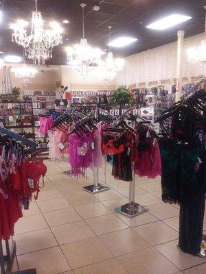 Great selection of lingerie