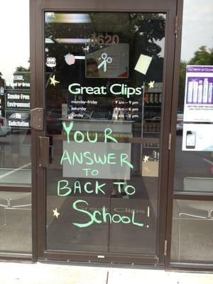 Your answer to back to school!