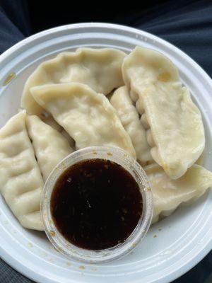 Steamed dumplings