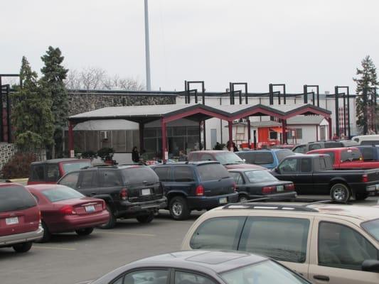 Busy Saturday at Westland Flea Market in Columbus, OH.